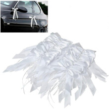(As show, One size) 100 pièces de nœuds papillon délicats pour bancs d'église, voitures et chaises, décorations de mariage