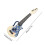 Classical Guitar Toy Blue 4-String Ukulele Simulation for 6