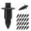Plastic Rivet Trim Clips 6mm 20 Pcs 1
