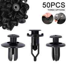 Car Body Trim Clips Plastic Nylon 50 pcs