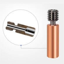 2 Szt. 3 CR10 Throat Bimetal Heatbreak do 3 CR10 Bimetal Throat Części Drukarki 3D