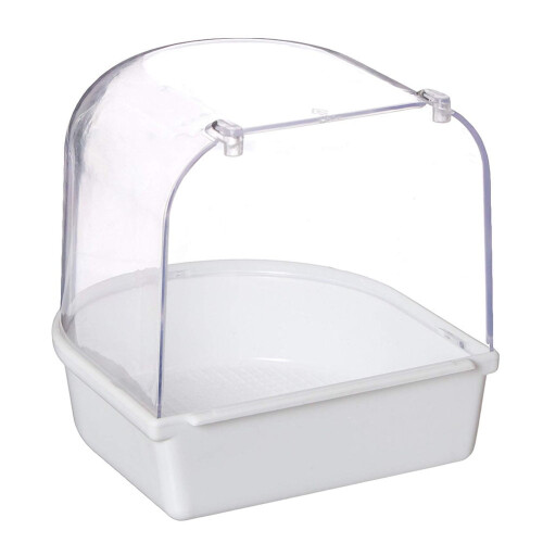 Parrot Bath Box for Small Birds Including Parakeets and 1