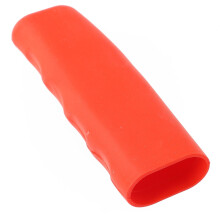 Car Handbrake Cover Silicone Anti-Slip Sleeve 12.3 cm Black