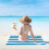 Striped Beach Towel for Men 70x140cm 4