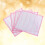 Absorbent Dishwashing Cloth Pink Cotton Polyester Mesh 8