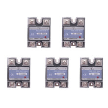 5X SSR 25A 3-32V to 24-480V AC Single Phase Solid State Relay Control AC MGR-1 D4825 Load Voltage