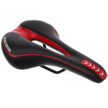 Bike Saddle Professional MTB Road Seat Black Red