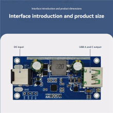 2X SW3518 100W Full Protocol Fast Charging Module Supports Step-Down Function PD QC Fast Charging Module