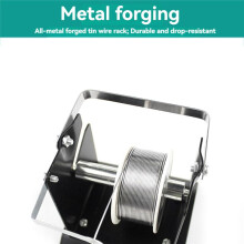 Soldering Wire Stand Holder Tin Solder Rack for Soldering Iron Stand Tin Welding Wire Bracket Tin Wire Rack