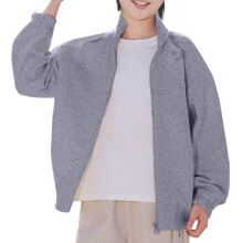 Cotton Casual Jacket for Kids 4-16 Years Lightweight Solid