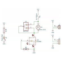 Module de Ventilateur de Moteur Sans Balais pour  610 5V avec Régulateur de Vitesse PWM et Boîtier de Protection Connecteur PH2.0 pour
