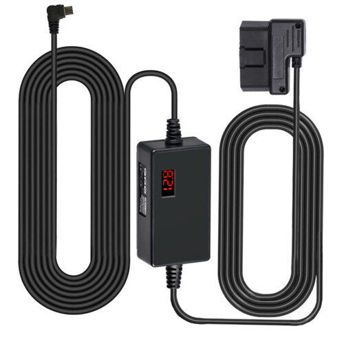 Dashing Camera Hardwire Kit OBD to USB Power Cable for