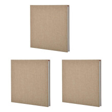 3X Photo Album Scrapbook,Self Adhesive ScrapBook,Vintage Blank Page Memory Book,Christmas Birthday