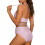 Women's Tummy Control One-Piece Swimsuit Retro Ruched 4