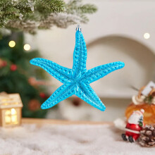 Sea Glass Christmas Tree Ornaments Coastal Beach Theme 6