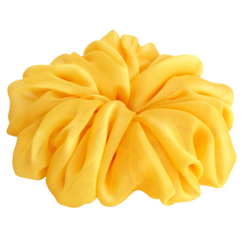 Soft Chiffon Scrunchies 38 Colors Large Ponytail Holders