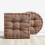 Round Square Floor Pillows 15.7 Inch Thick Seating Cushions 1