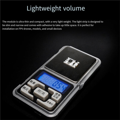 5-12V RGB LED Strip Light  Control Module Multi-Color W/LED Light Strip Ambient Lighting Via Mobile App