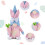 Easter Gnome Decoration Plush Bunny 1 PC 3