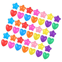 Star and Heart Ocean Ball Pit Balls for Toddlers 100 pcs