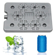Reusable Slim Ice Pack 200ml Brick Red