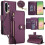 Samsung Galaxy A56 5G 6.7" Wallet Case Dark Purple 1