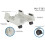 2X CPU Stand Mobile Desktop Tower Computer Floor Stand Rolling Caster Wheels Adjustable Width Universal 1