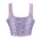 Women's Vintage Corset Bustier with Grommet Lace-Up Front 3