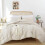 Boho Comforter Set Beige Full Size 3pcs 2