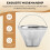 Stainless Steel Coffee Filter, Suitable for Coffee Filter Replacement, 4 Cone Permanent Coffee Filter 2Pcs 1