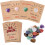 Christmas Gift Cards with Heart-Shaped Plastic Stones 1