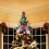 Christmas Tree Topper Star Decoration with Santa Hat 6