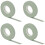 4X AFC Thermal Insualtion Silicone Bonding Rubber Tape for LCD Module Flexible Board 1