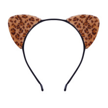 Animal Pattern Cat Ear Headband for Women and Kids