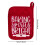 Christmas Oven Mitts Heat-Resistant with Storage Pocket 8
