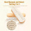Rubber Shoe Brush Cleaner with Durable Bristles 3