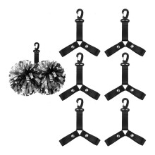 12 Stuks Pom Pom Houder voor Rugzak Cheerleader Cheer Bag Accessoire met Drukknoopriem Cheerleader Team Geschenken