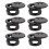 Universal AI  Eyewear Optical Indicator Shield - Anti-Scratch Protector for AI Glasses Lenses, Alignment Tool, 6PCS 1