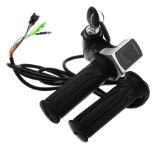 Twist Throttle Speed Controller LCD Display Lock Long Line