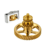 Hardened Steel All-Metal Gear Kit for X2D DLC Gear Assembly for X2D Extruder 3D Printer Parts