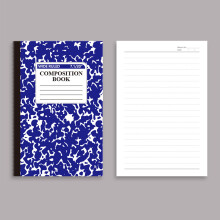 A5 Sewing Notebook Patterned 30 Sheets 60 Pages