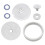 Replacement Kit Pool Cleaner Assembly Complete Wheel Replacement Kit  Bearings C60 Large Axle with Sand Guard C66 1