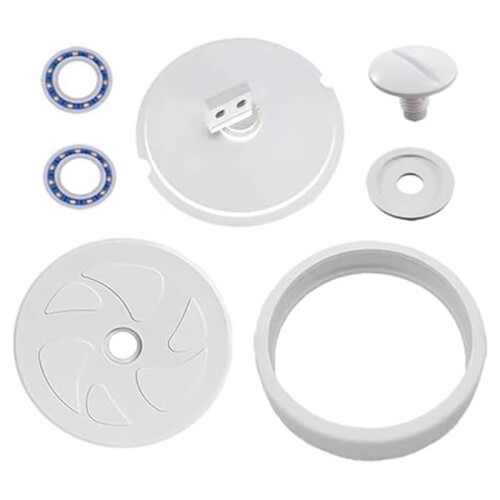 Replacement Kit Pool Cleaner Assembly Complete Wheel Replacement Kit  Bearings C60 Large Axle with Sand Guard C66