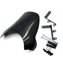 Motorcycle Windshield Windscreen for Bear 650 2025- Black