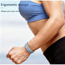 Soft Silicone Watch Strap for Air Rubber Bracelet Watch Band for Air Sport Wristband White