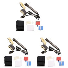 3X Guitar Pickup A-202 Guitar Equalizer Piezo Pickup Amplifier Tuner with 6.35Mm Output Jack (with Microphone)