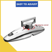 2 Pack Boat Bimini Top Swivel Deck Hinge , Swivel Quick Release Boat Hanger Swivel Deck Hinge