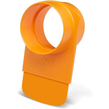 70295 4-Inch Integrated Blast Gate Clog Resistant, Anti- Tapered ABS Plastic Fitting for Dust Collection Systems