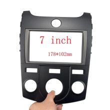 Kit de Marco de Navegación para Accesorios de Pantallas de Radio Estéreo DVD GPS de Coche de 7 Pulgadas para Forte Coupe Cerato 2009-2012