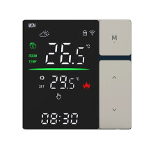 Wifi Thermostaat Warmteregelaar Bedraad Batterij Vloerverwarming Kachelcontroller Waterpomp Slot Kind Boiler B